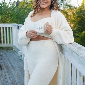 FashionNova Cozy 3 pieces set (Ivory)